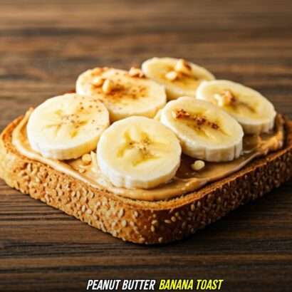 Peanut Butter Banana Toast Recipe