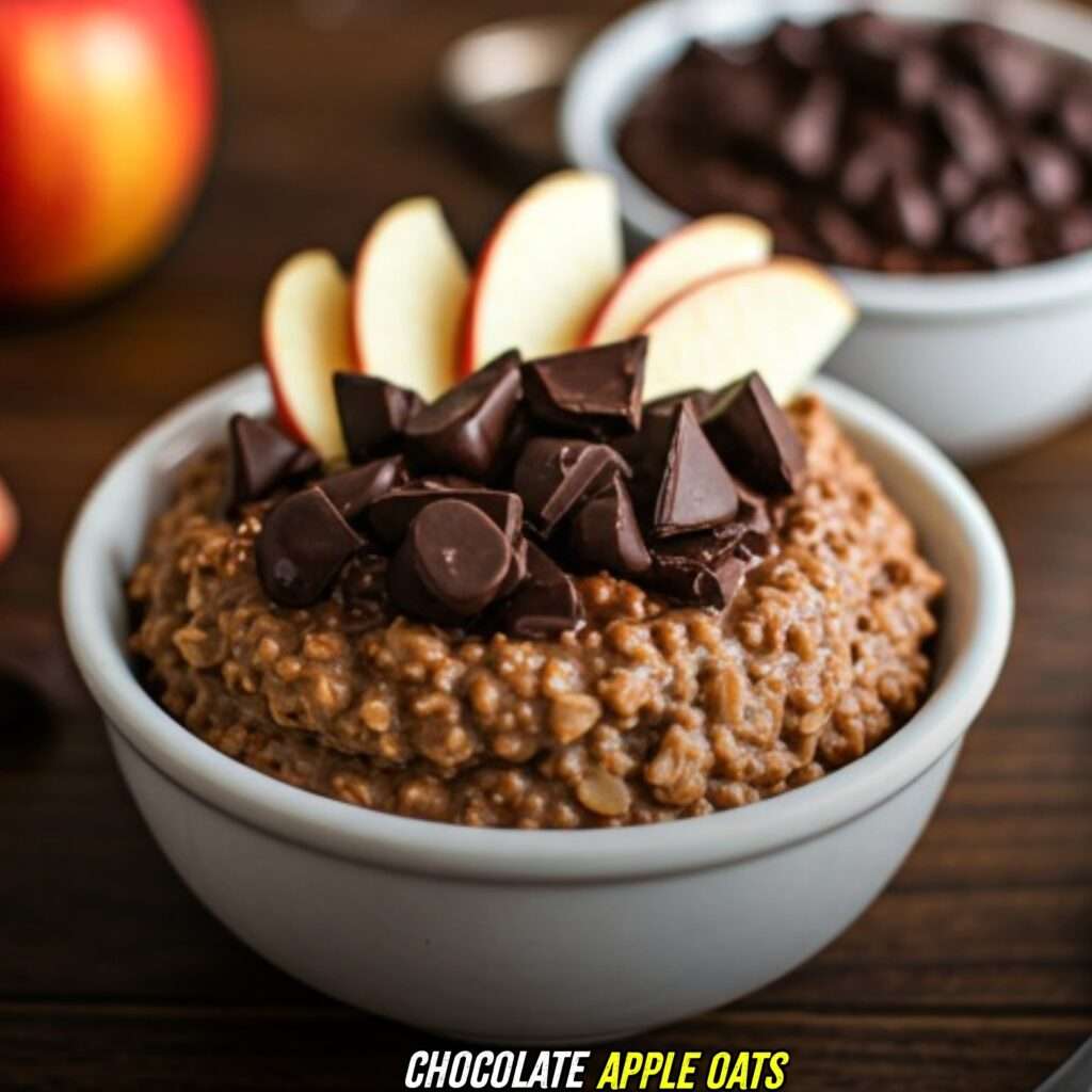 Chocolate Apple Oats