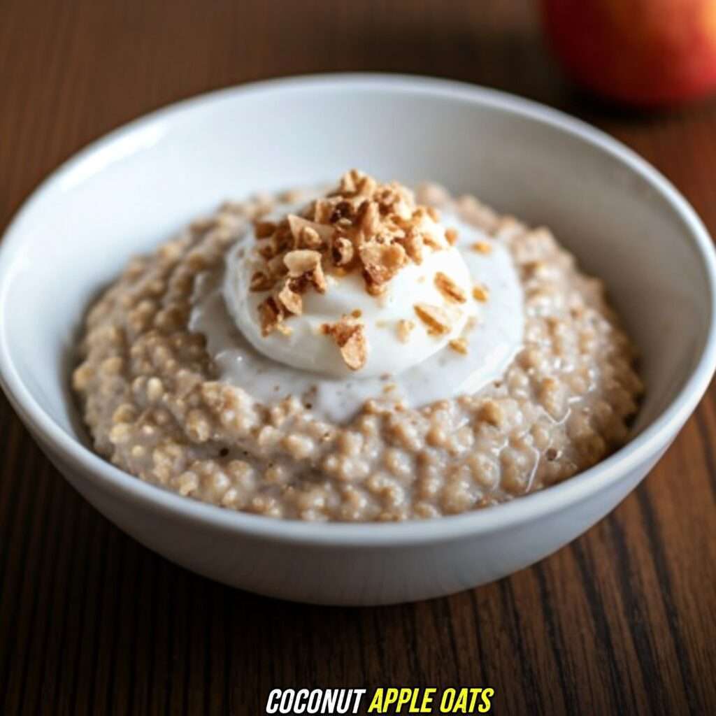 Coconut Apple Oats