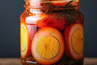 Thumbnail for Best Spicy Pickled Eggs Recipe