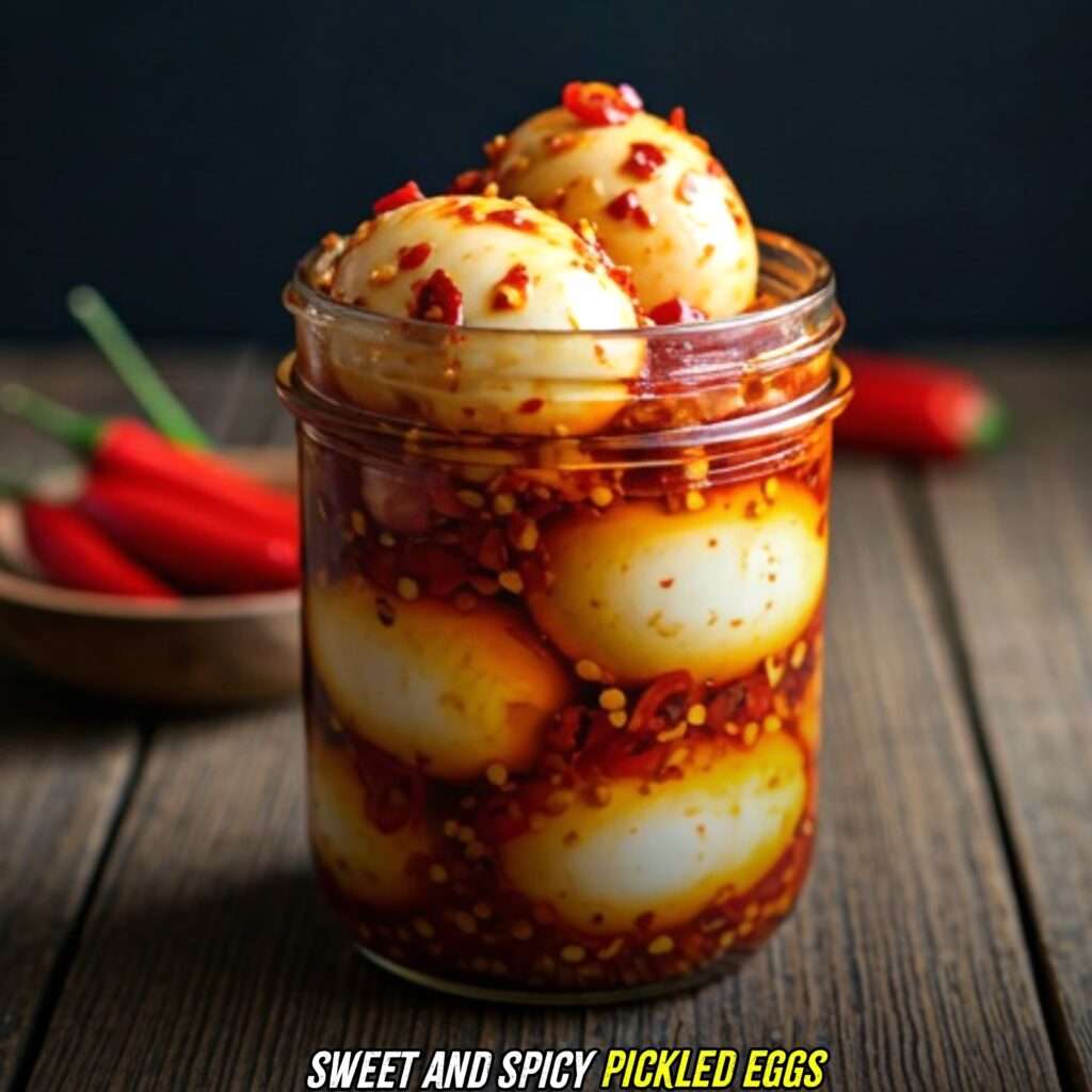 Sweet and Spicy Pickled Eggs