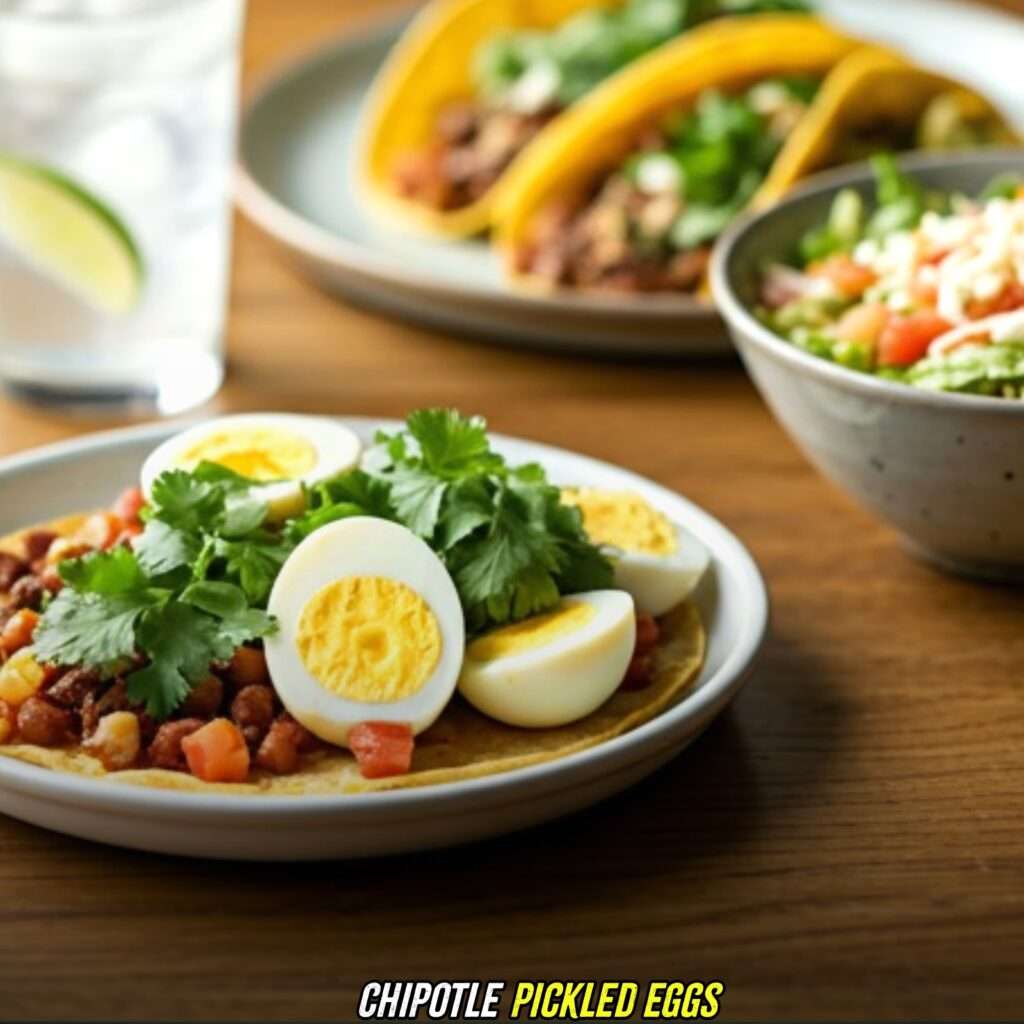 Chipotle Pickled Eggs