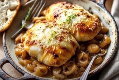 Thumbnail for French Onion Soup Chicken Recipe