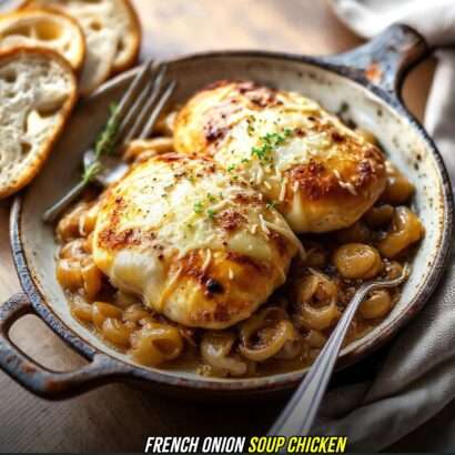 French Onion Soup Chicken Recipe