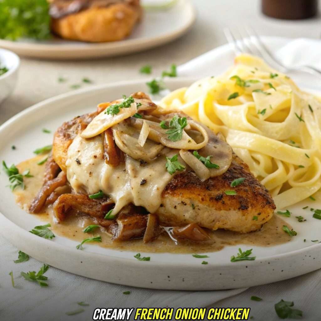 Creamy French Onion Chicken