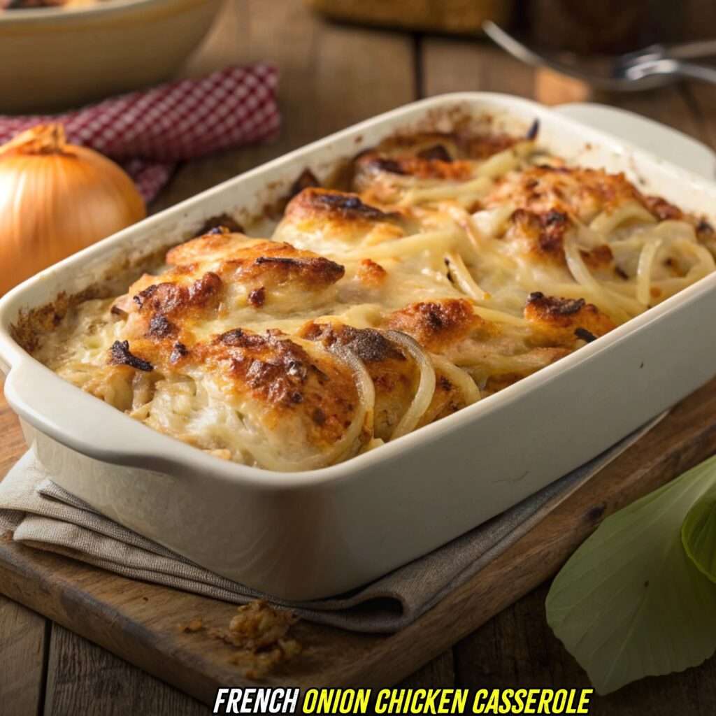 French Onion Chicken Casserole