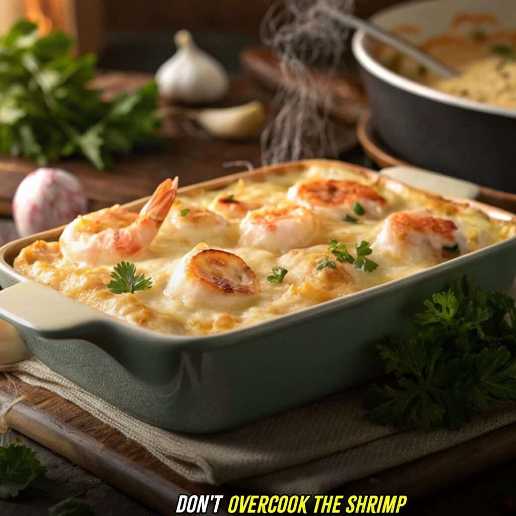 Garlic Shrimp Gratin Recipe tips