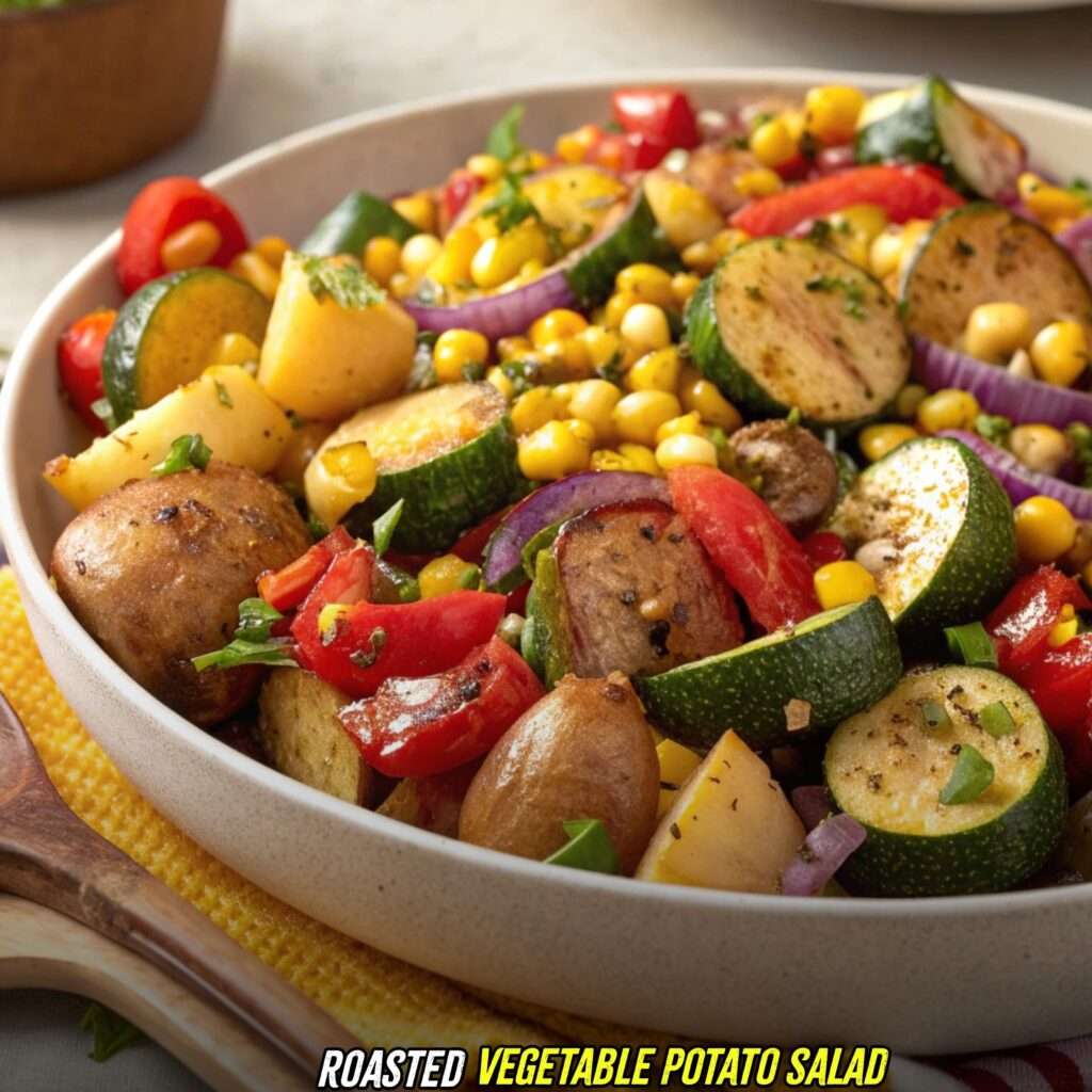 Roasted Vegetable Potato Salad