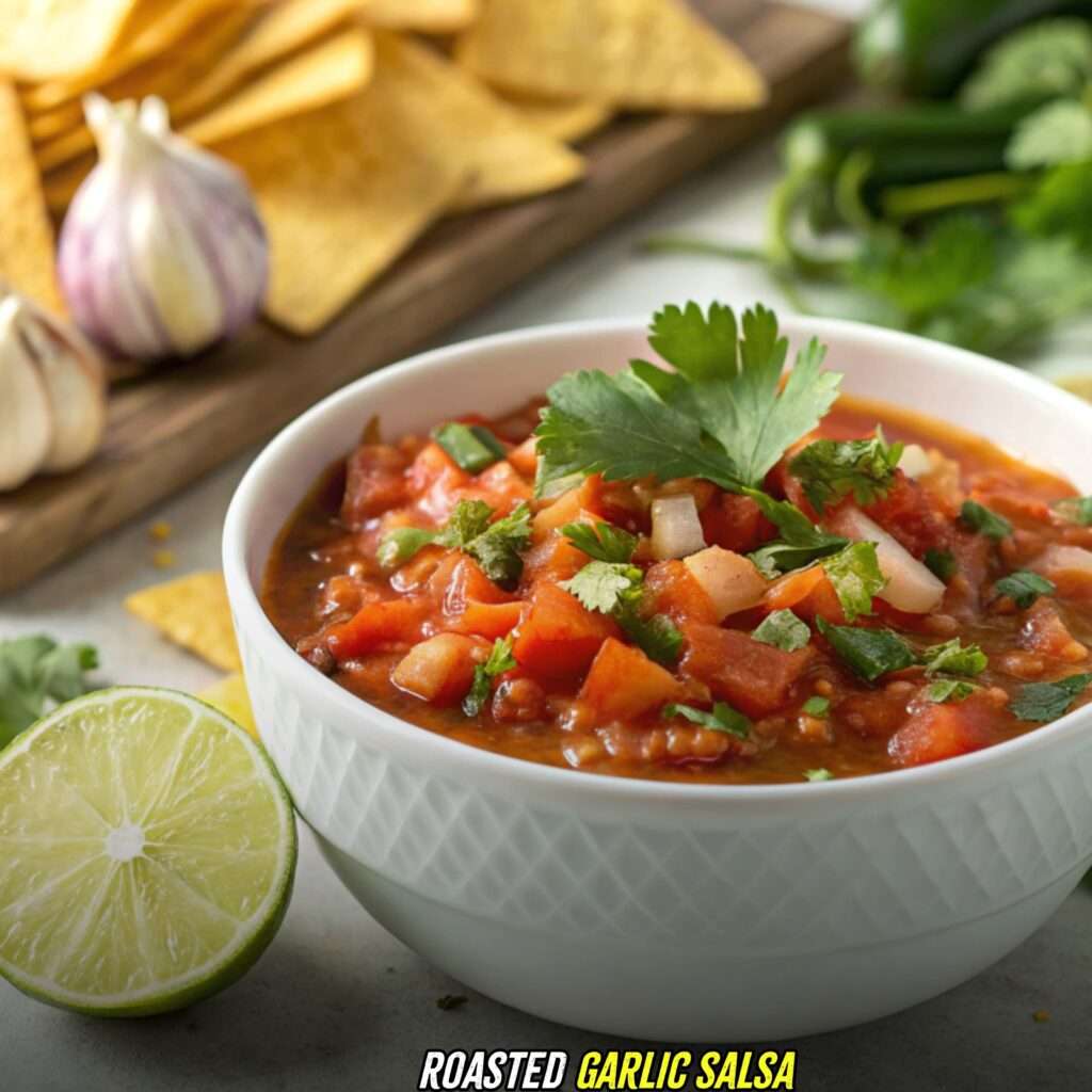 Roasted Garlic Salsa