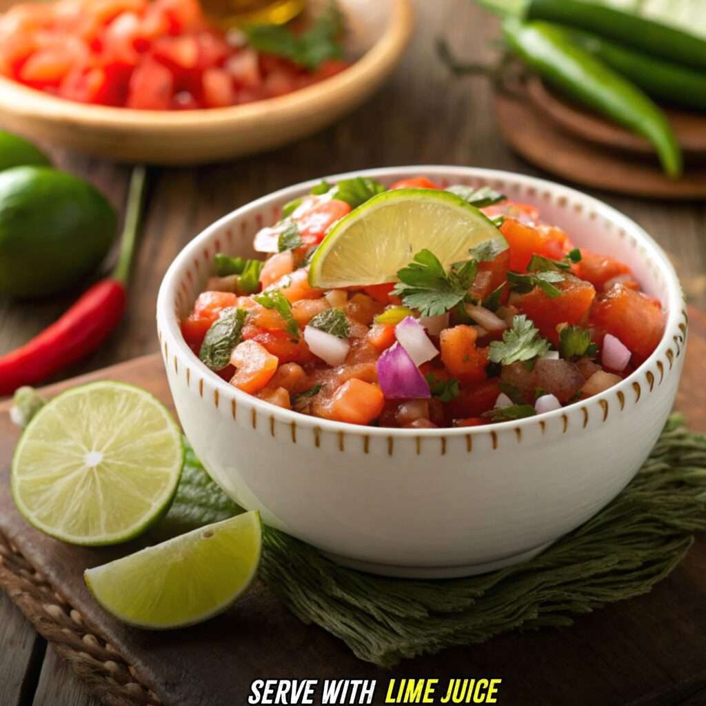 Molcajete Salsa Recipe tips