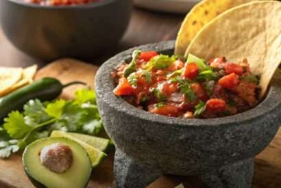 Thumbnail for Best Molcajete Salsa Recipe