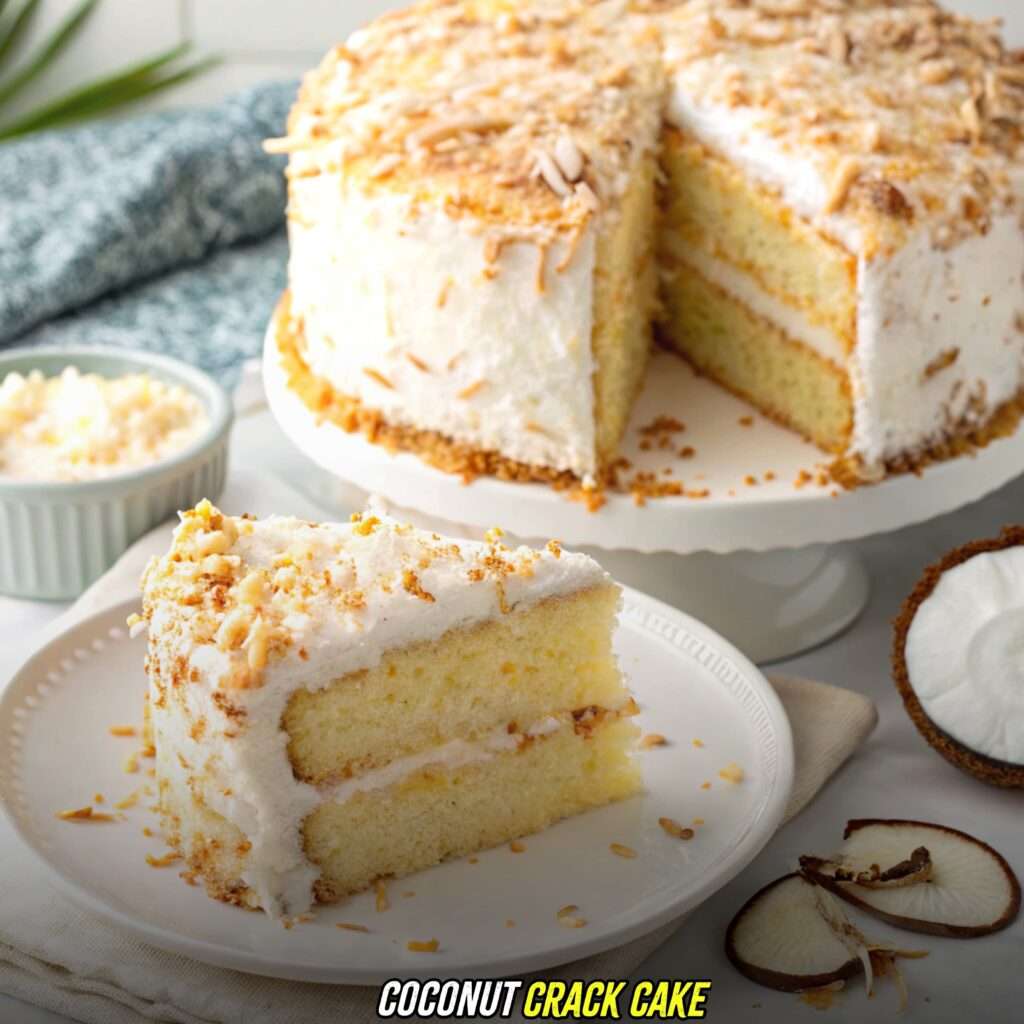 Coconut Crack Cake