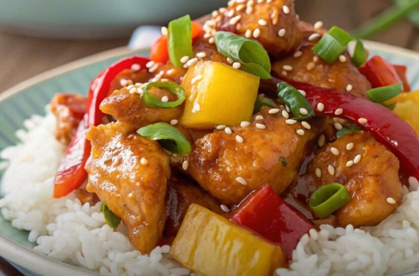 Sweet Hawaiian Crockpot Chicken