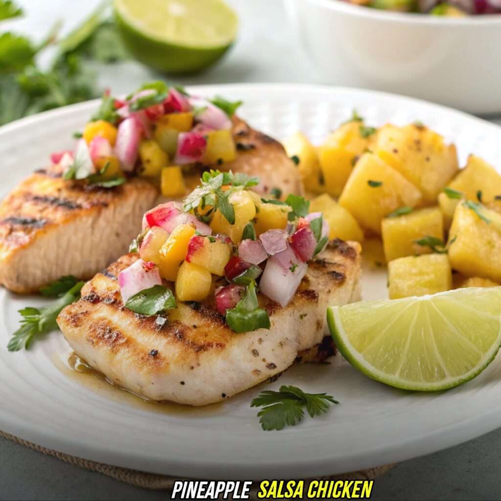 Pineapple Salsa Chicken