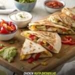 Chicken Fajita Quesadillas Recipe