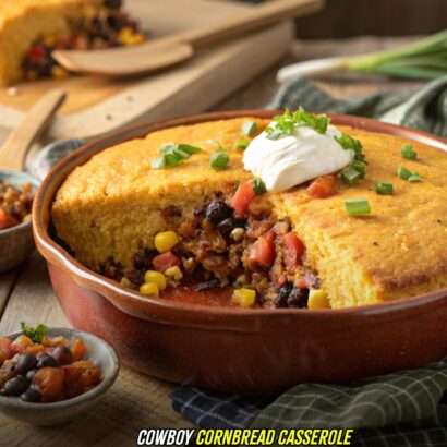 Cowboy Cornbread Casserole Recipe