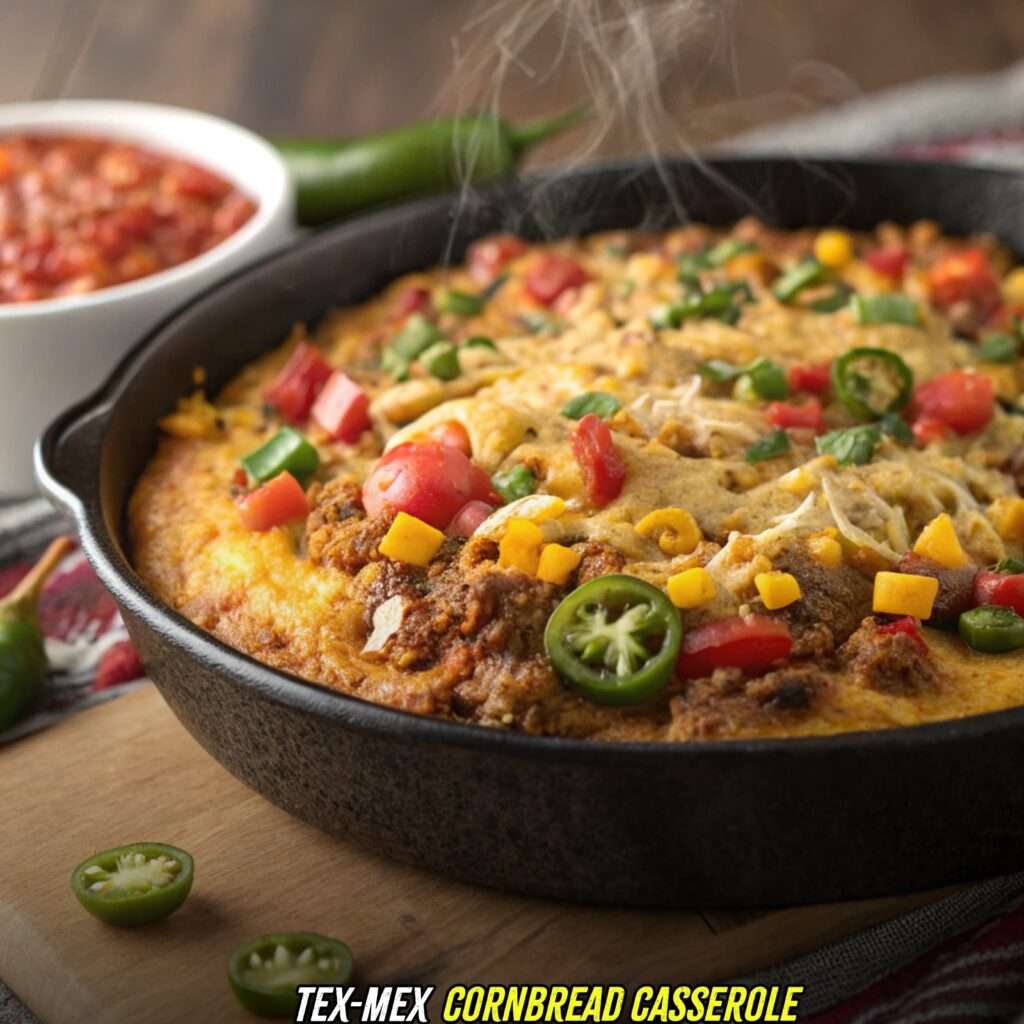 Tex-Mex Cornbread Casserole