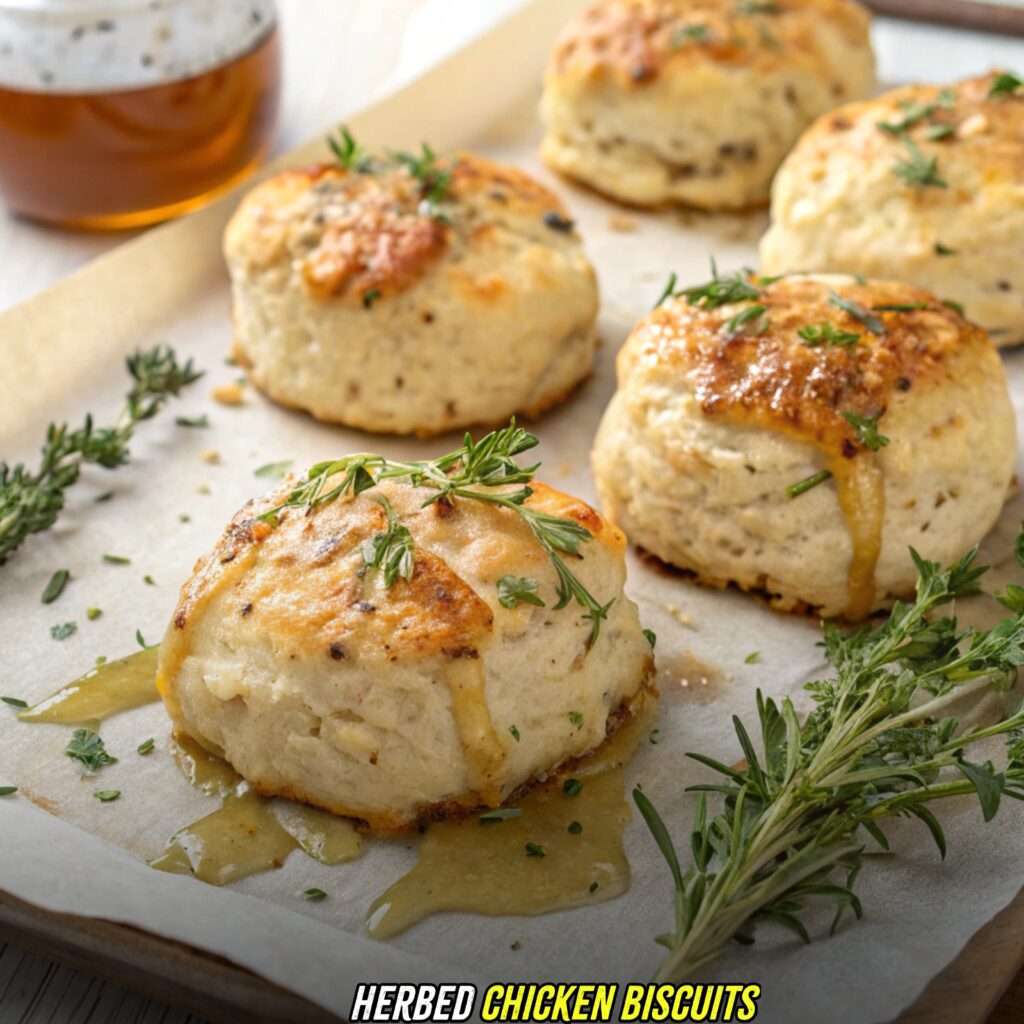 Herbed Chicken Biscuits