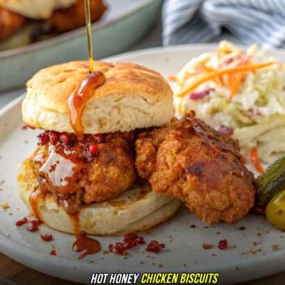 Hot Honey Chicken Biscuits