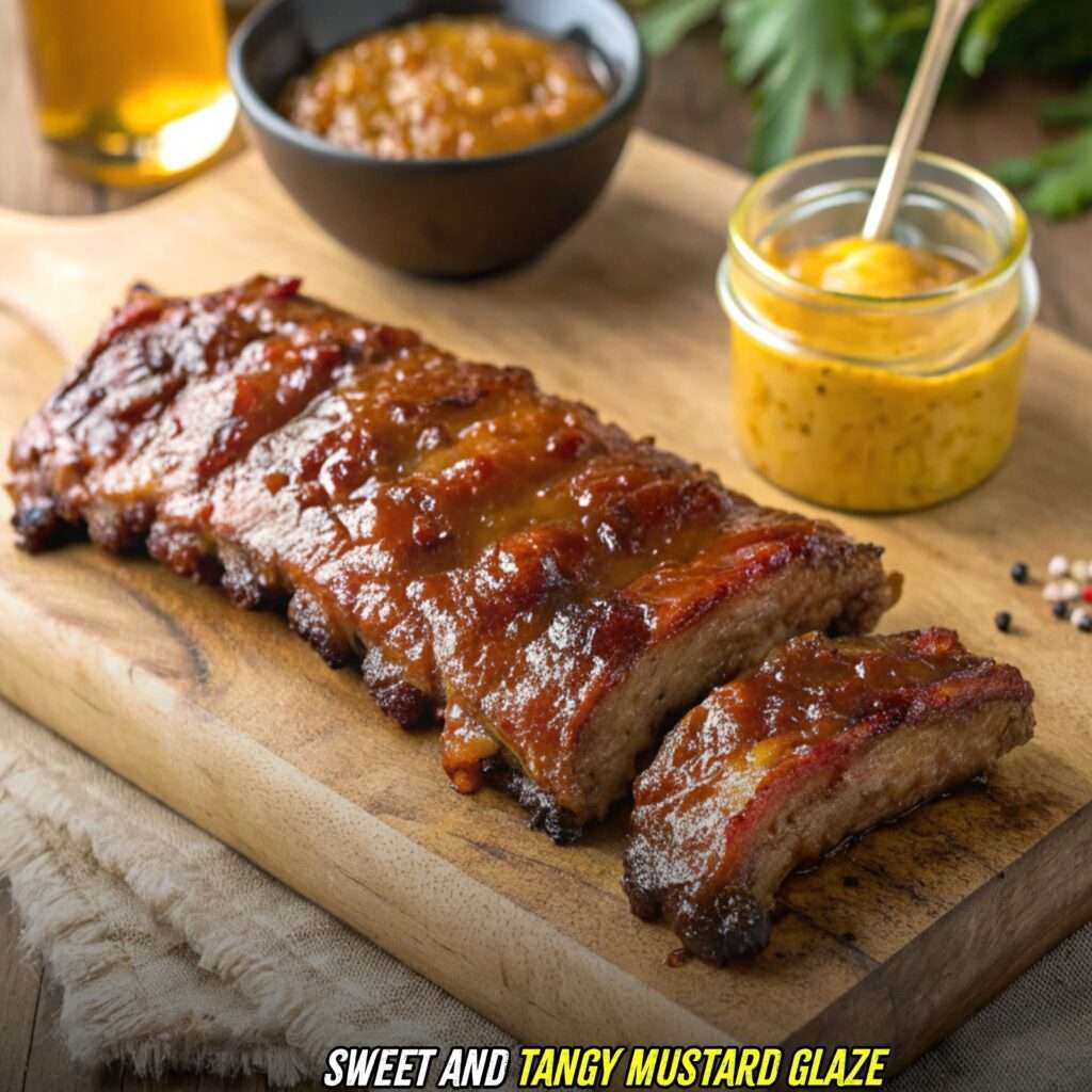 Sweet and Tangy Mustard Glaze