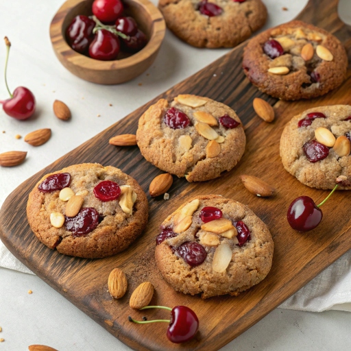 Almond-Cherry Cookies