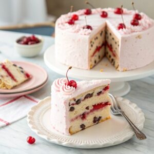 Cherry Chip Cake Recipe