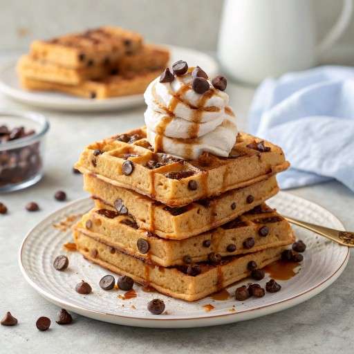 Chocolate Chip Waffles