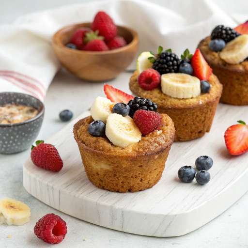 Fruit Add-Ins in muffin cups