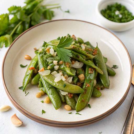 Sautéed Romano Beans