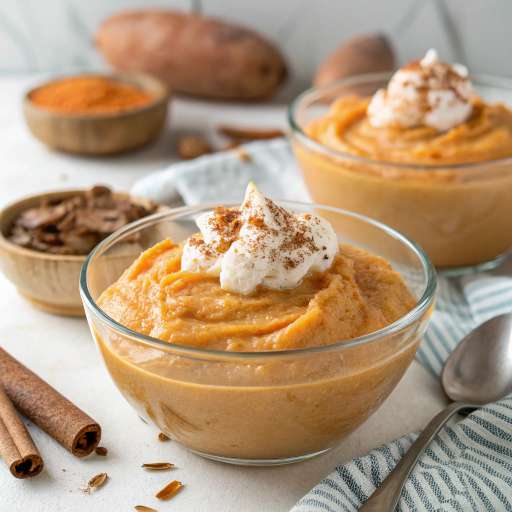 Vegan Sweet Potato Pudding