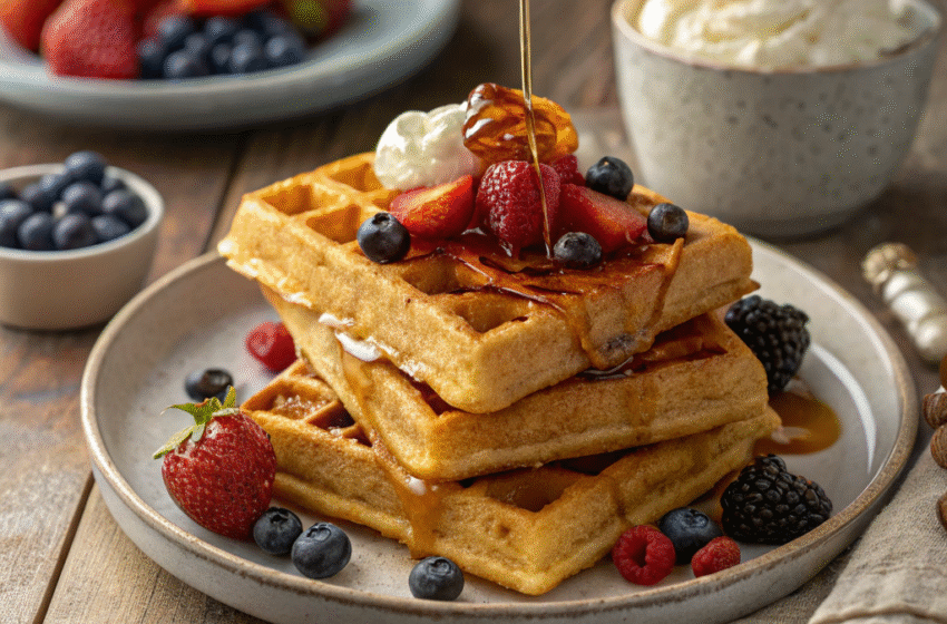 aunt jemima waffle recipe