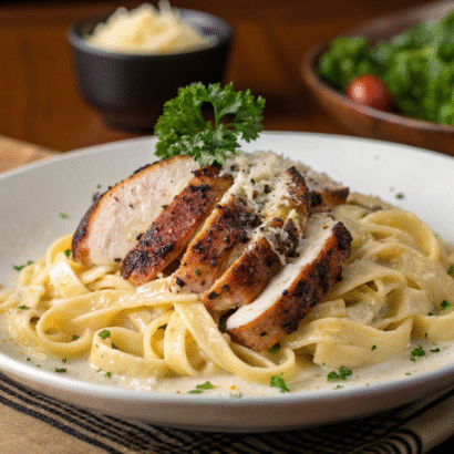 Blackened Chicken Alfredo Recipe