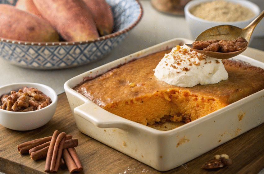 sweet potato pudding recipe