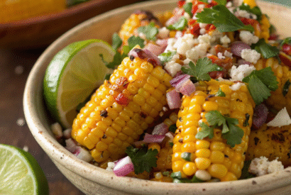 Thumbnail for Easy Chipotle Corn Recipe (Copycat)