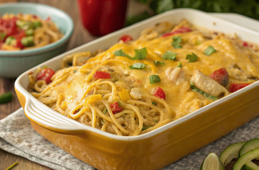 Texas Chicken Spaghetti Recipe