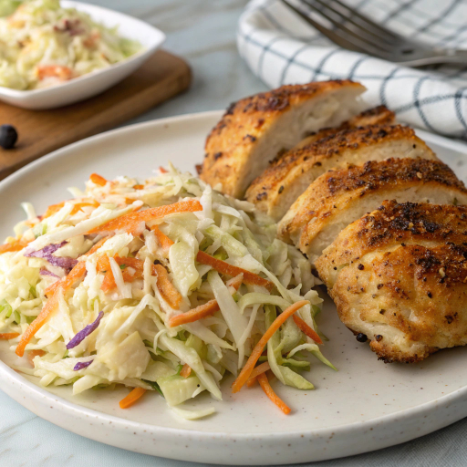 Coleslaw with Costco Chicken