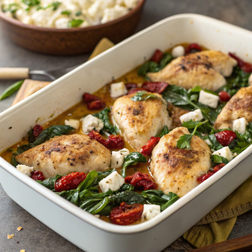 Mediterranean Chicken Bake