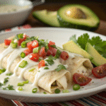 White Chicken Enchiladas Recipe