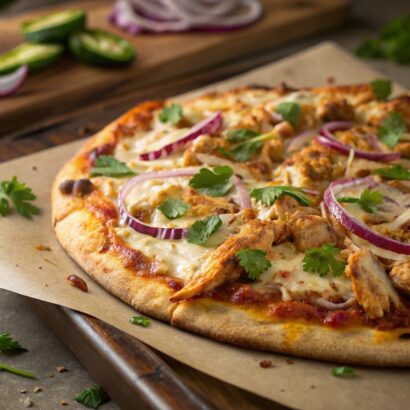 BBQ Chicken Flatbread Pizza Recipe