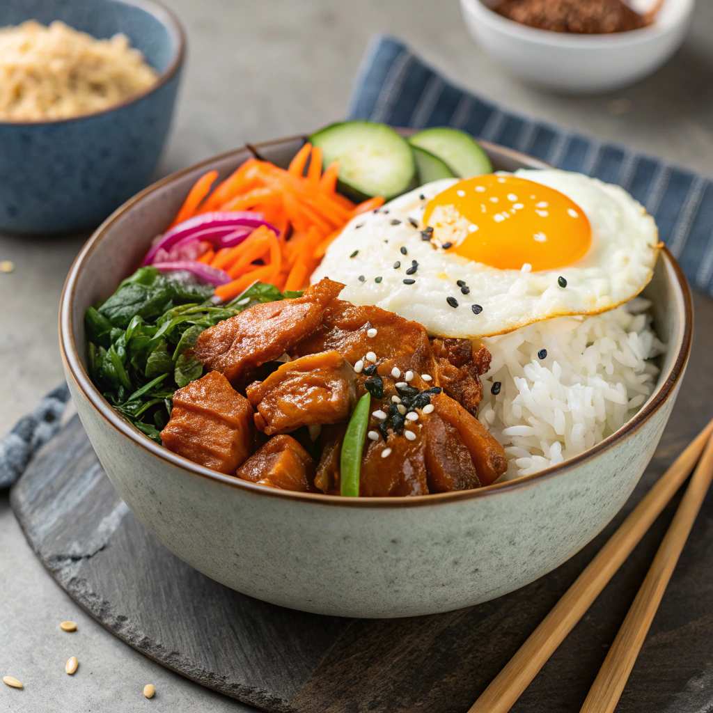 Serving Suggestions with Slow Cooker Korean BBQ Chicken