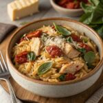 Sun Dried Tomato Chicken Orzo Recipe